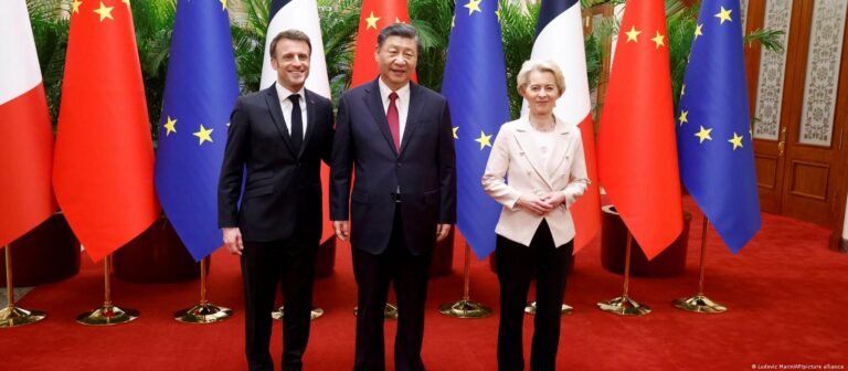Können Macron und von der Leyen die Beziehungen zwischen der EU und China glätten?